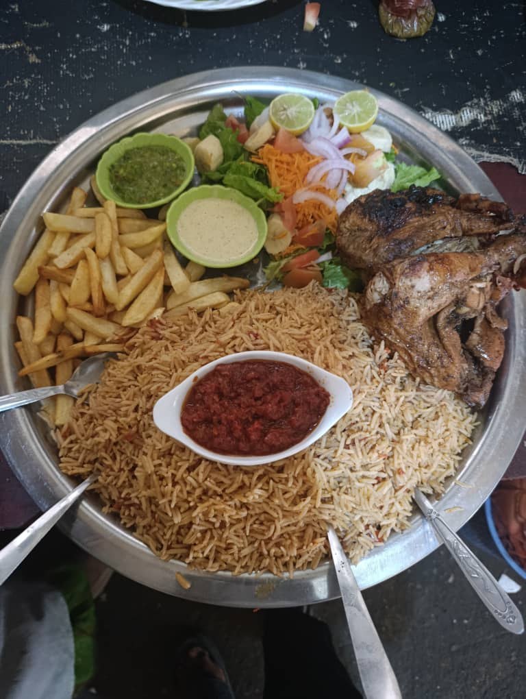 Chicken with Rice Salad
